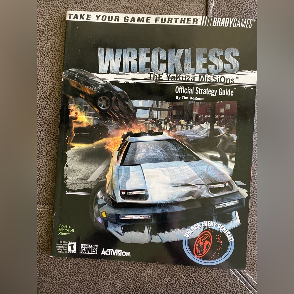 Wreckless: The Yakuza Missions Official Strategy Guide (Xbox)